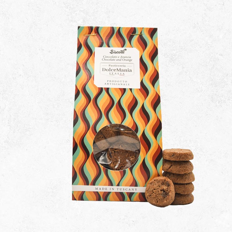 Biscotti cioccolato e arancia