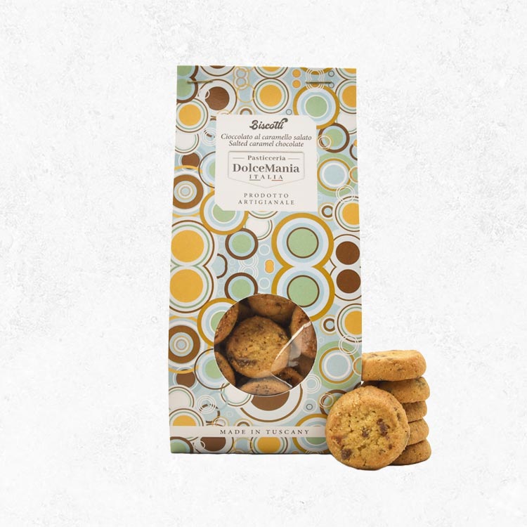 Biscotti Cioccolato Bianco e Caramello Salato