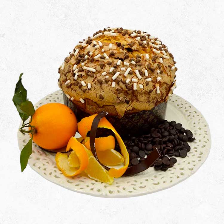 Panettone Artigianale Arancio e Cioccolato