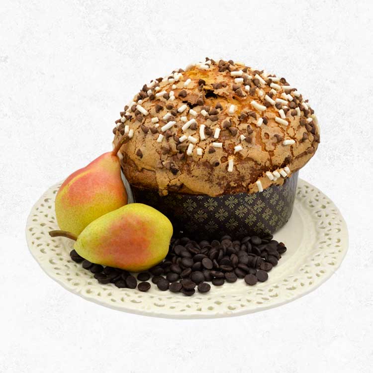 Panettone Artigianale pera e cioccolato