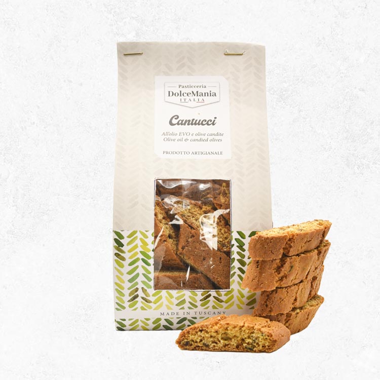 Cantucci all’Olio Evo e Olive Candite